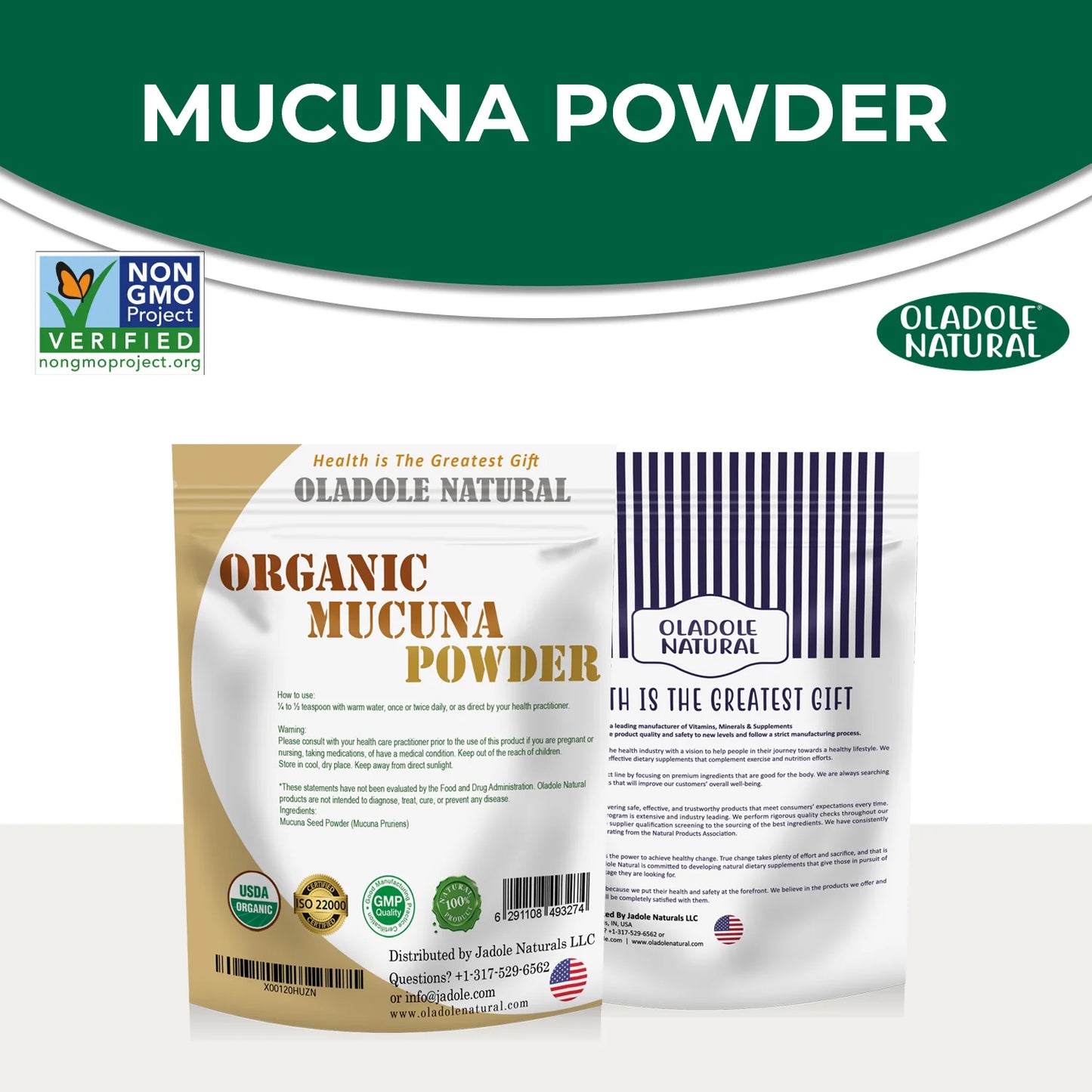 Organic Mucuna Powder 100 g