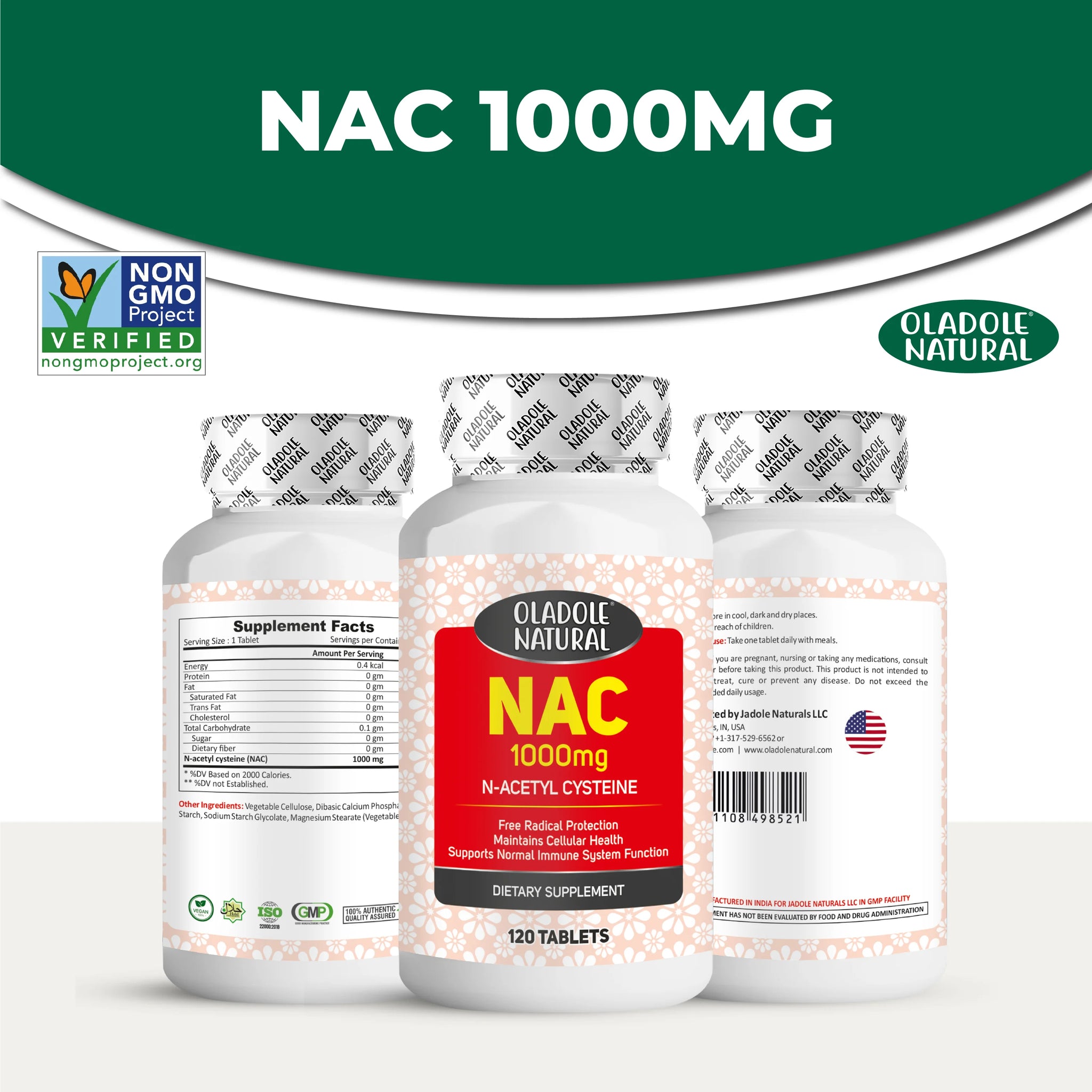 N-Acetyl Cysteine NAC 1000 mg