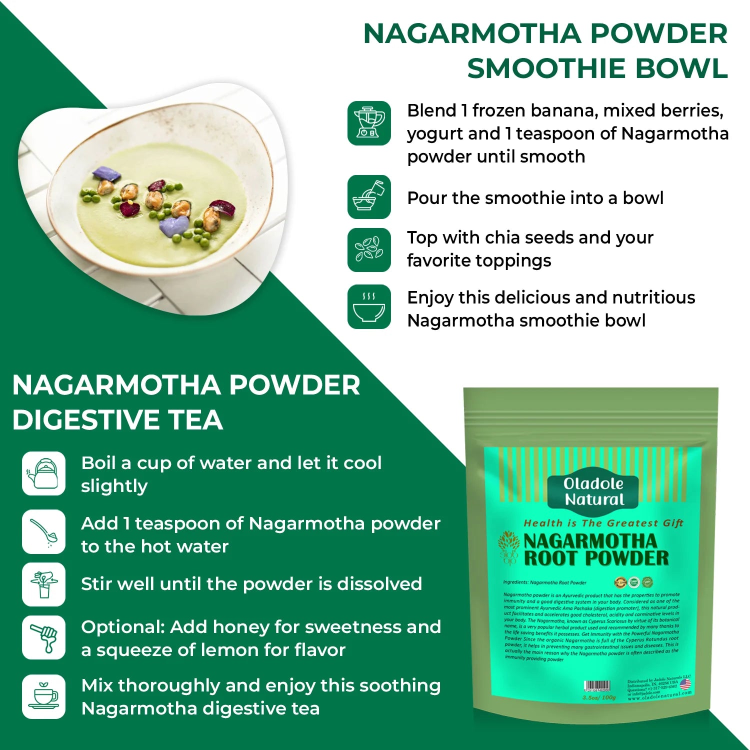 Nagarmotha Root Powder 100 g