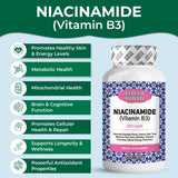 Niacinamide Vitamin B3 500 mgNE  