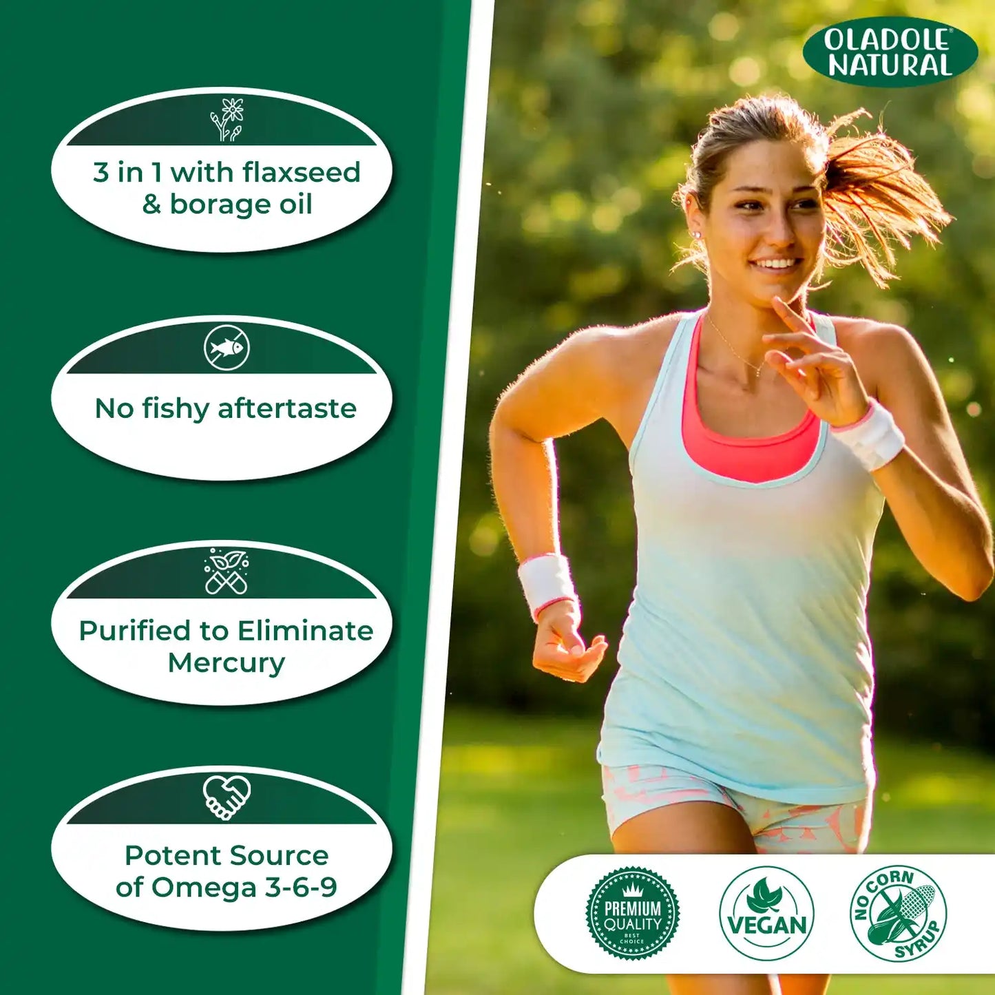 Omega 3-6-9 Triple Source 2400 mg 