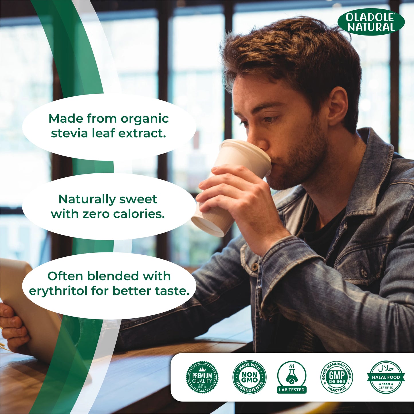 Organic Stevia Sweetener Blend 200 g