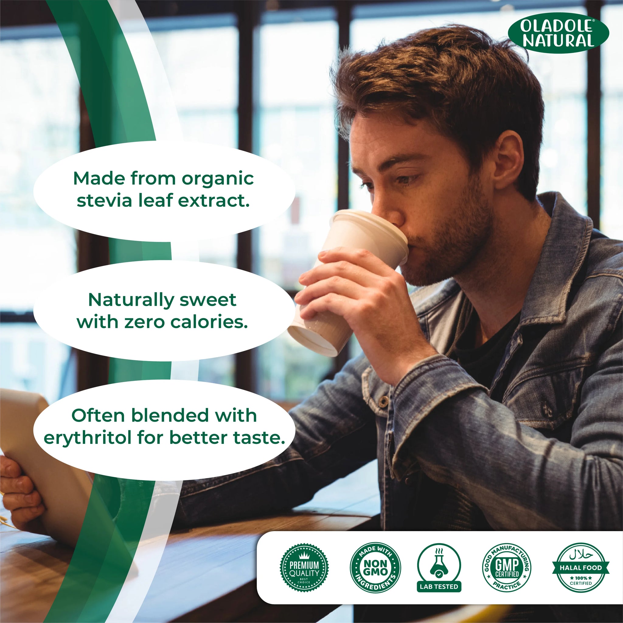 Organic Stevia Sweetener Blend 200 g