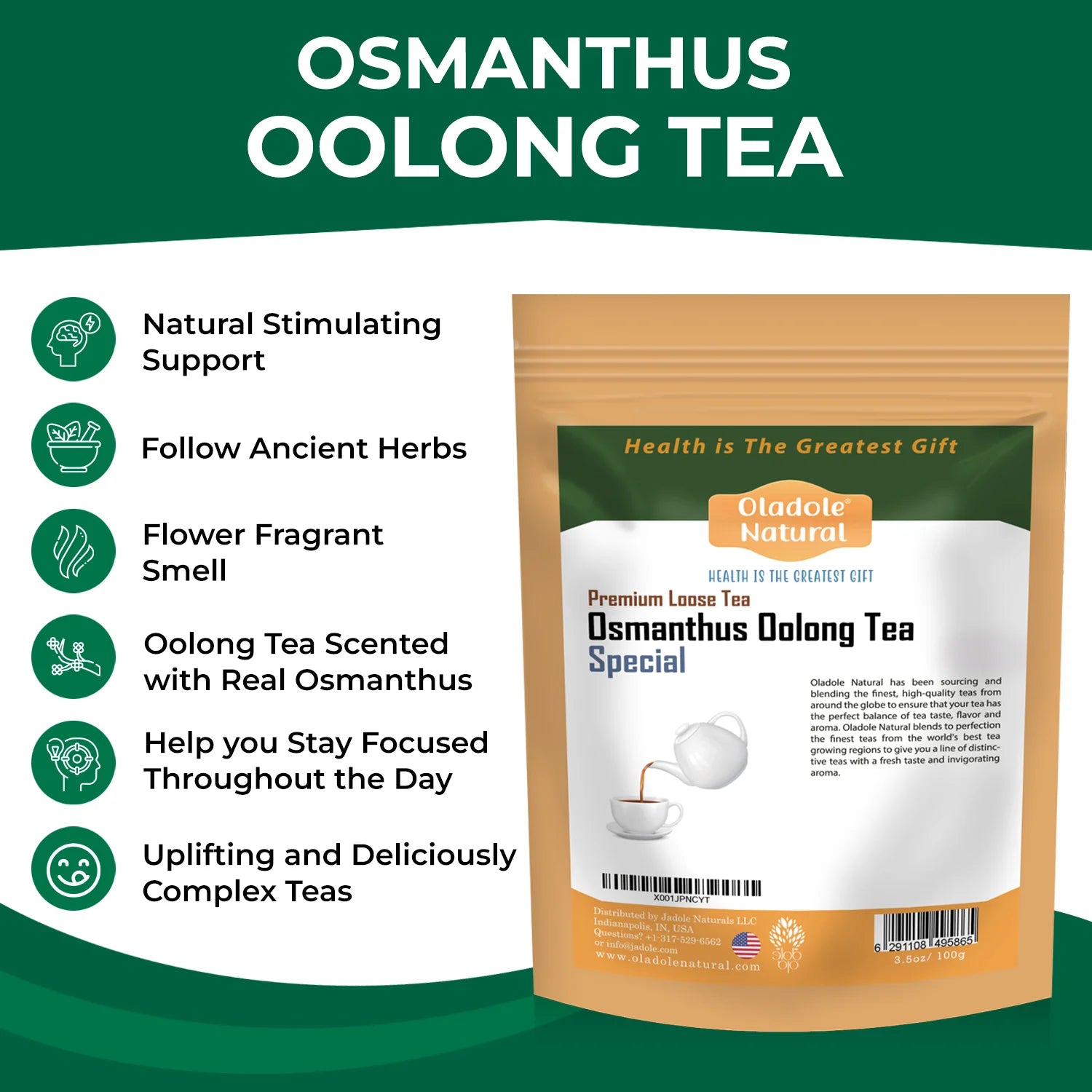 Osmanthus Oolong Tea 100 g