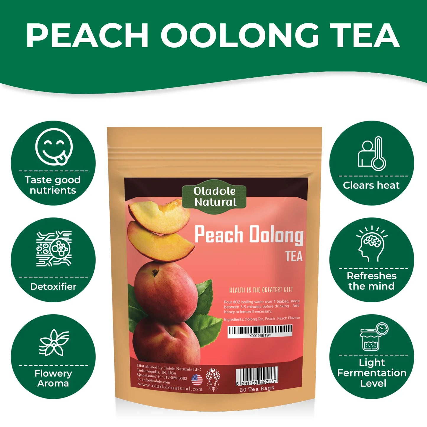 Peach Oolong Tea 