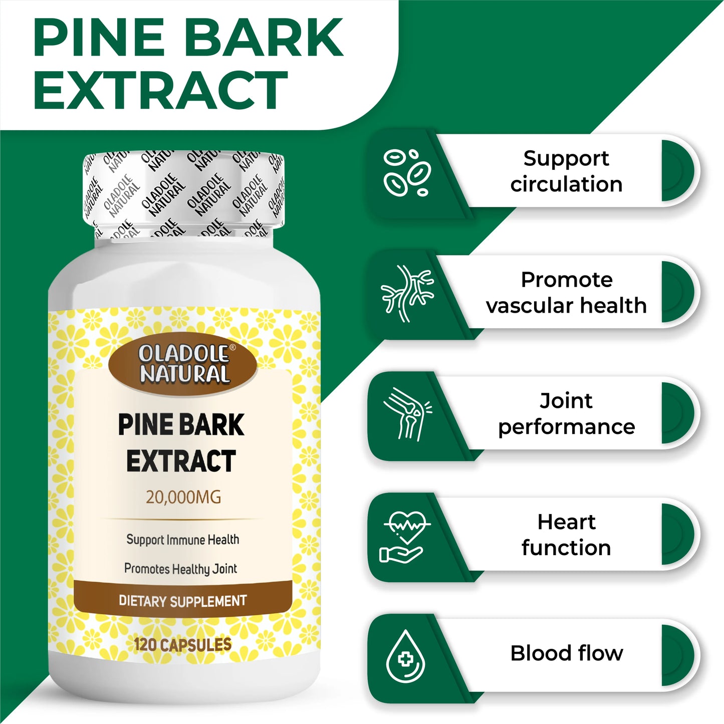Natural Pine Bark Extract 20,000 mg