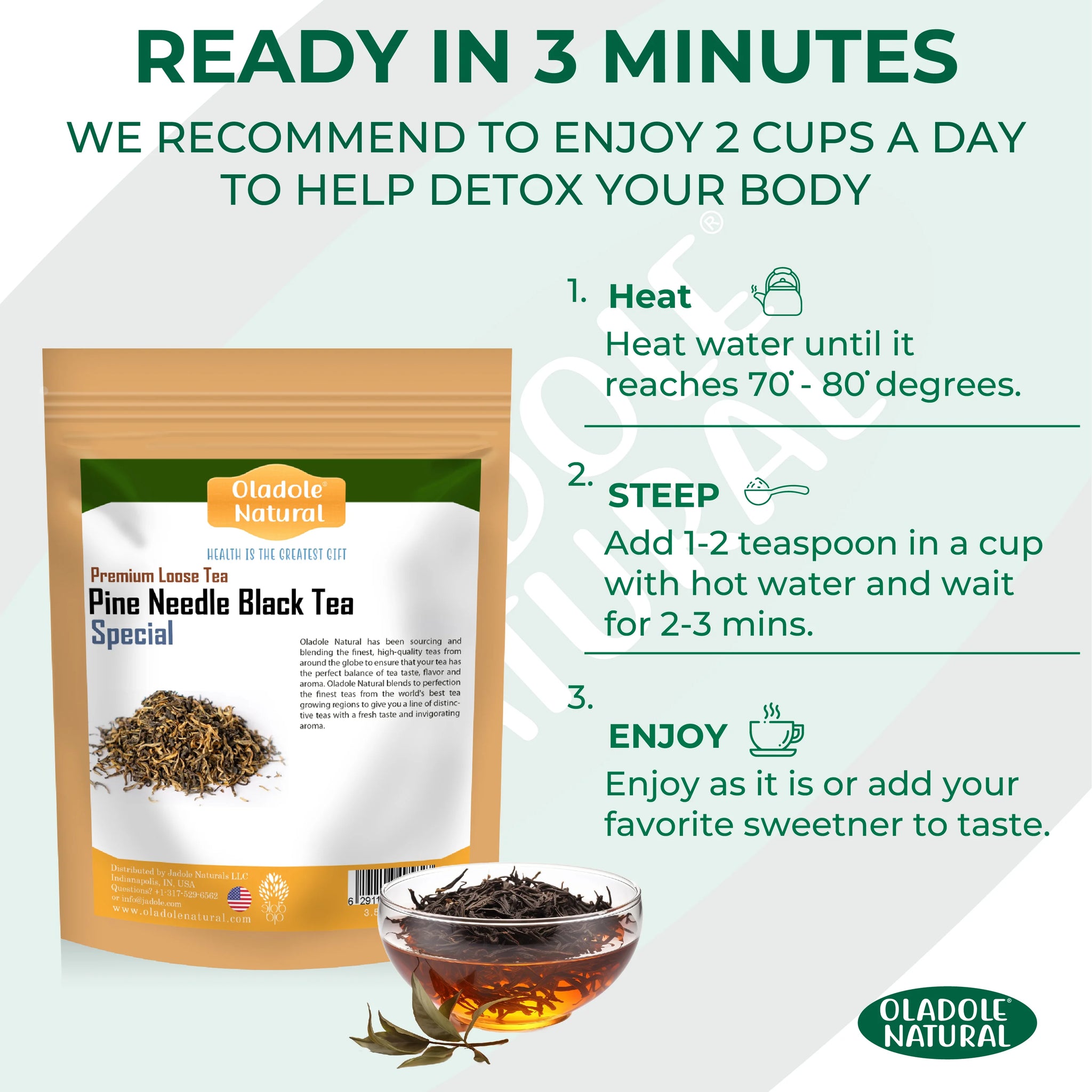 Pine Needle Black Tea 100 g