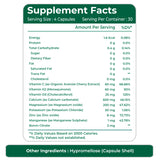Plant Based Calcium with Magnesium, Zinc & Vitamins 