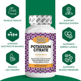 Potassium Citrate 99 mg - 120 Tablets