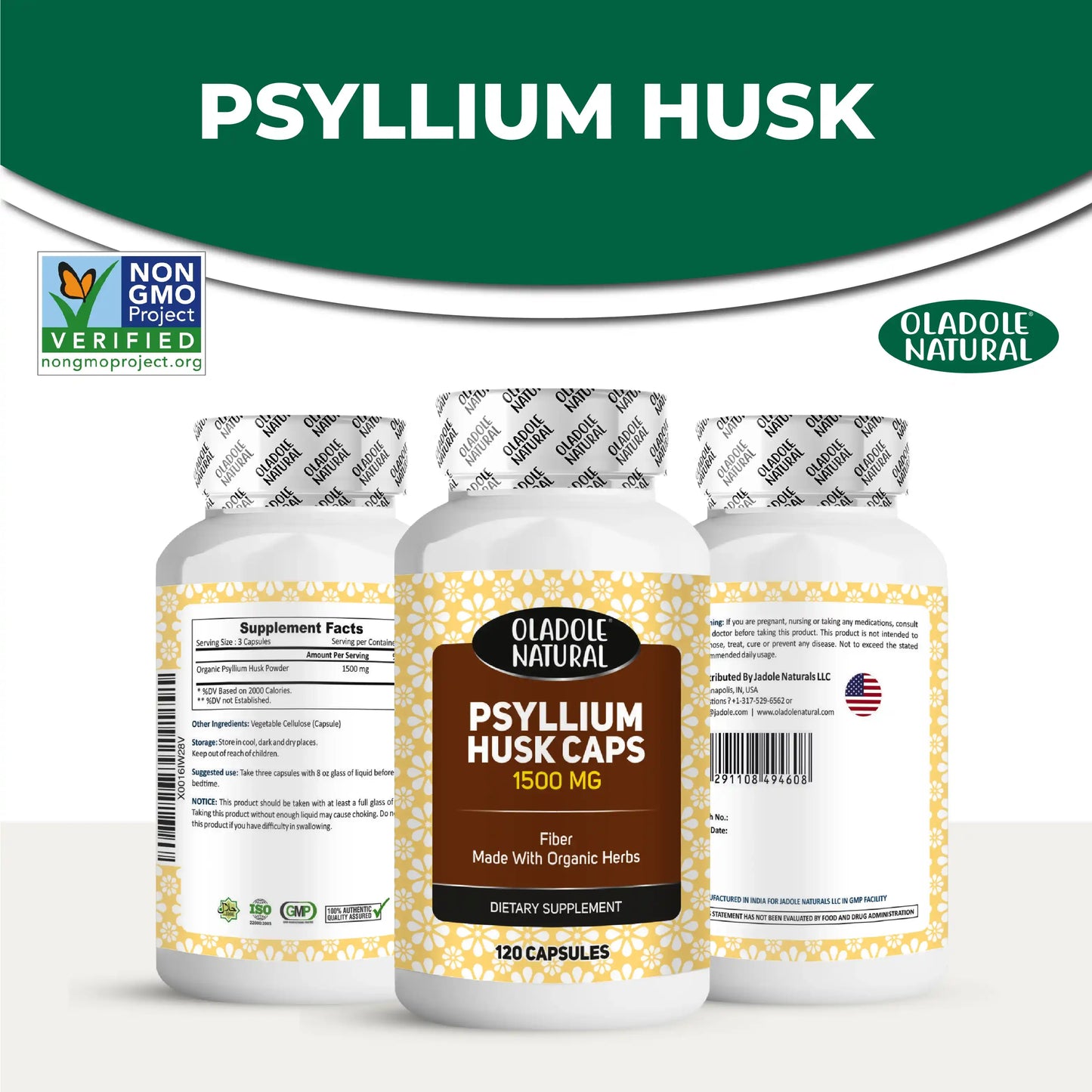 Psyllium Husk 1500 mg