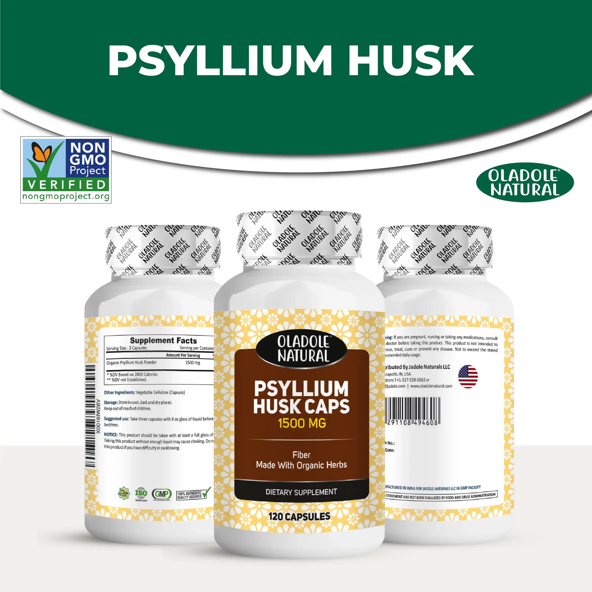 Psyllium Husk 1500 mg