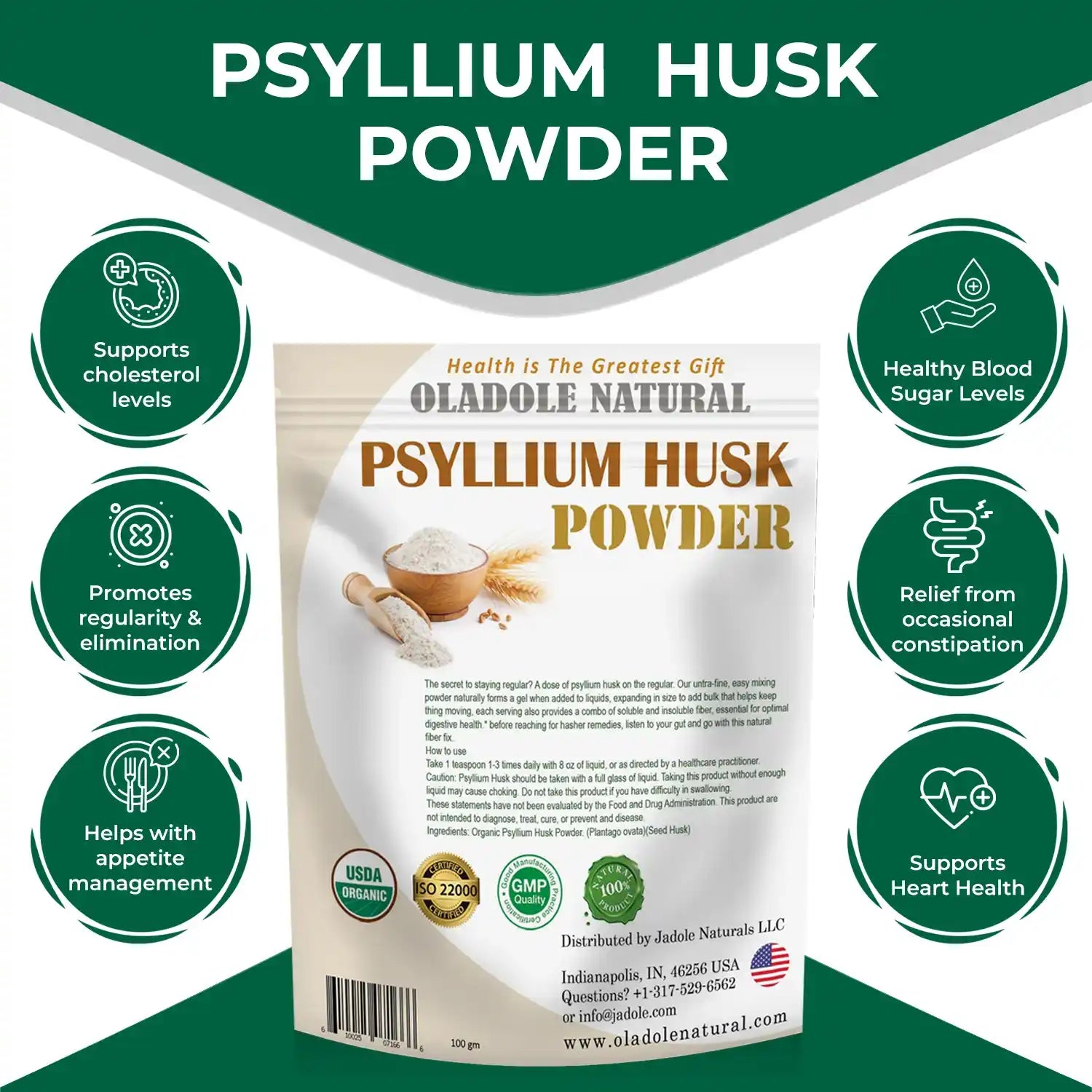 Psyllium Husk Powder 300 g