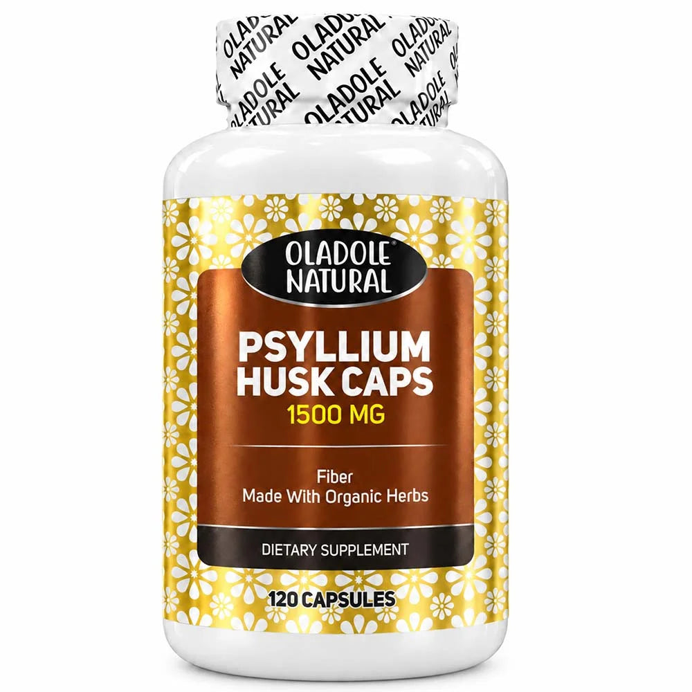 Psyllium Husk 1500 mg - 120 Capsules