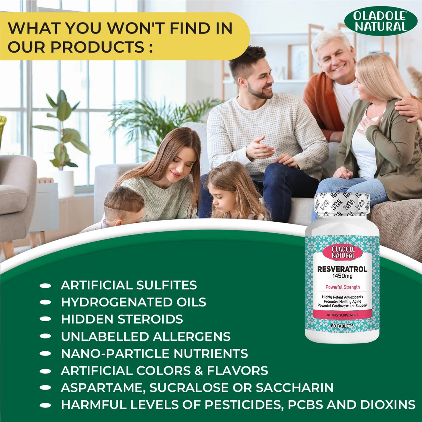 Resveratrol 1450 mg
