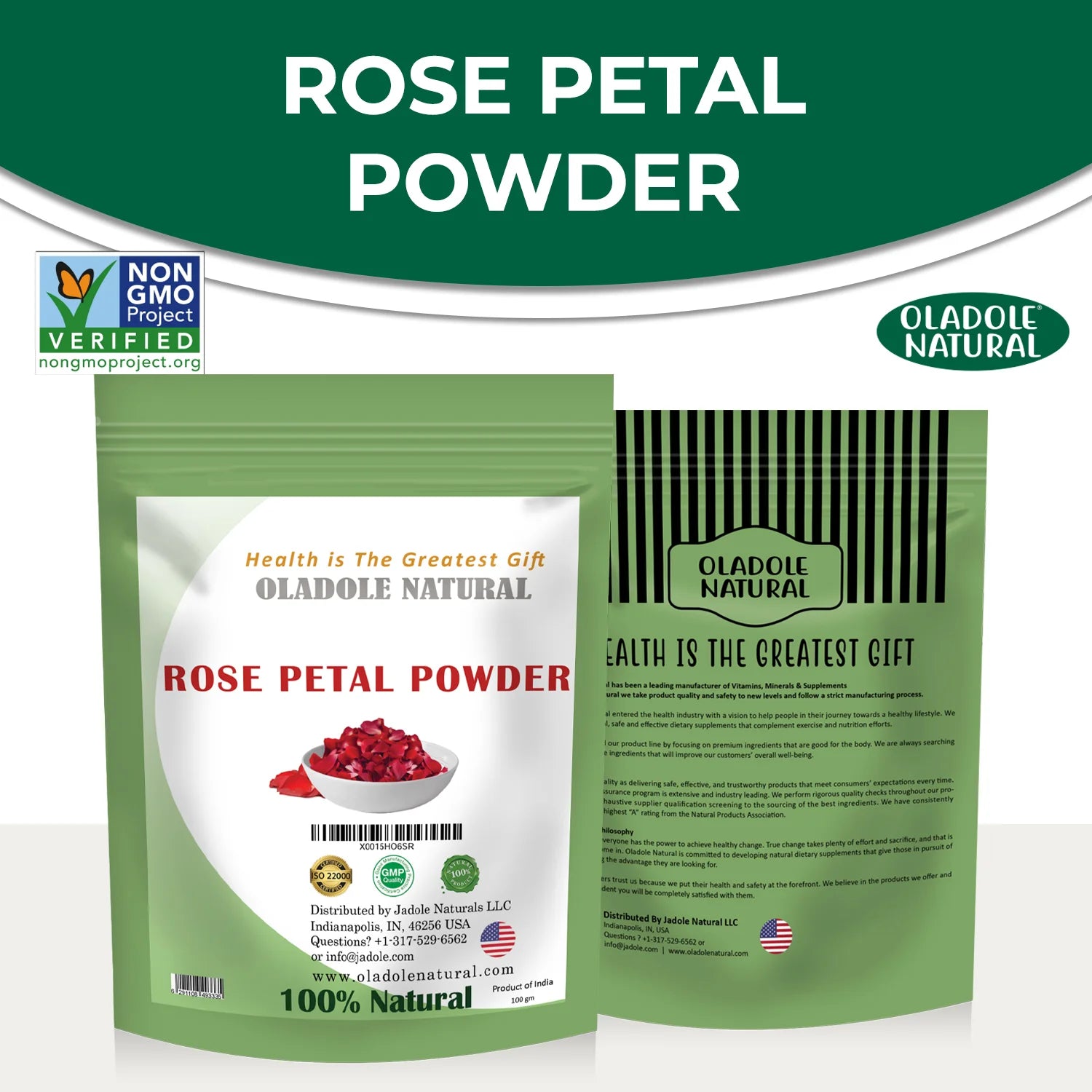 Rose Petal Powder 100 g