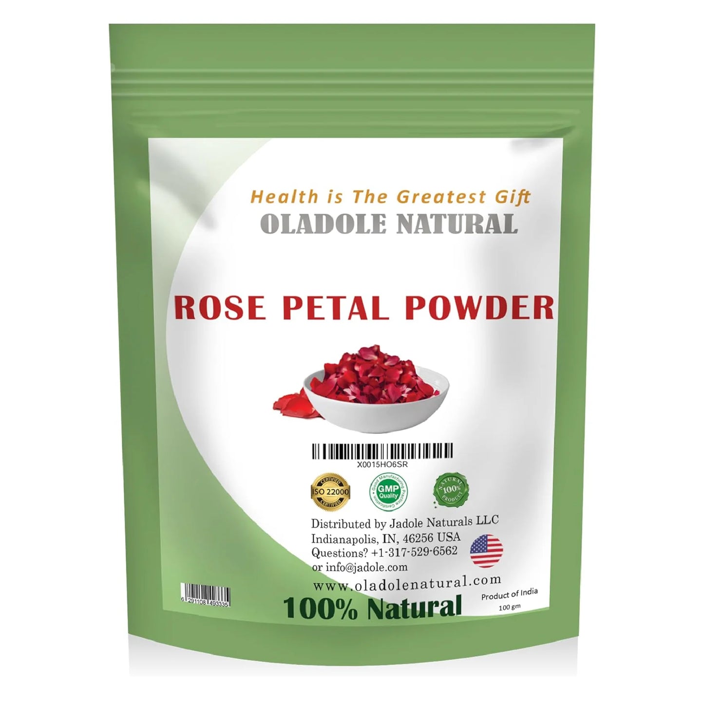 Rose Petal Powder 100 g