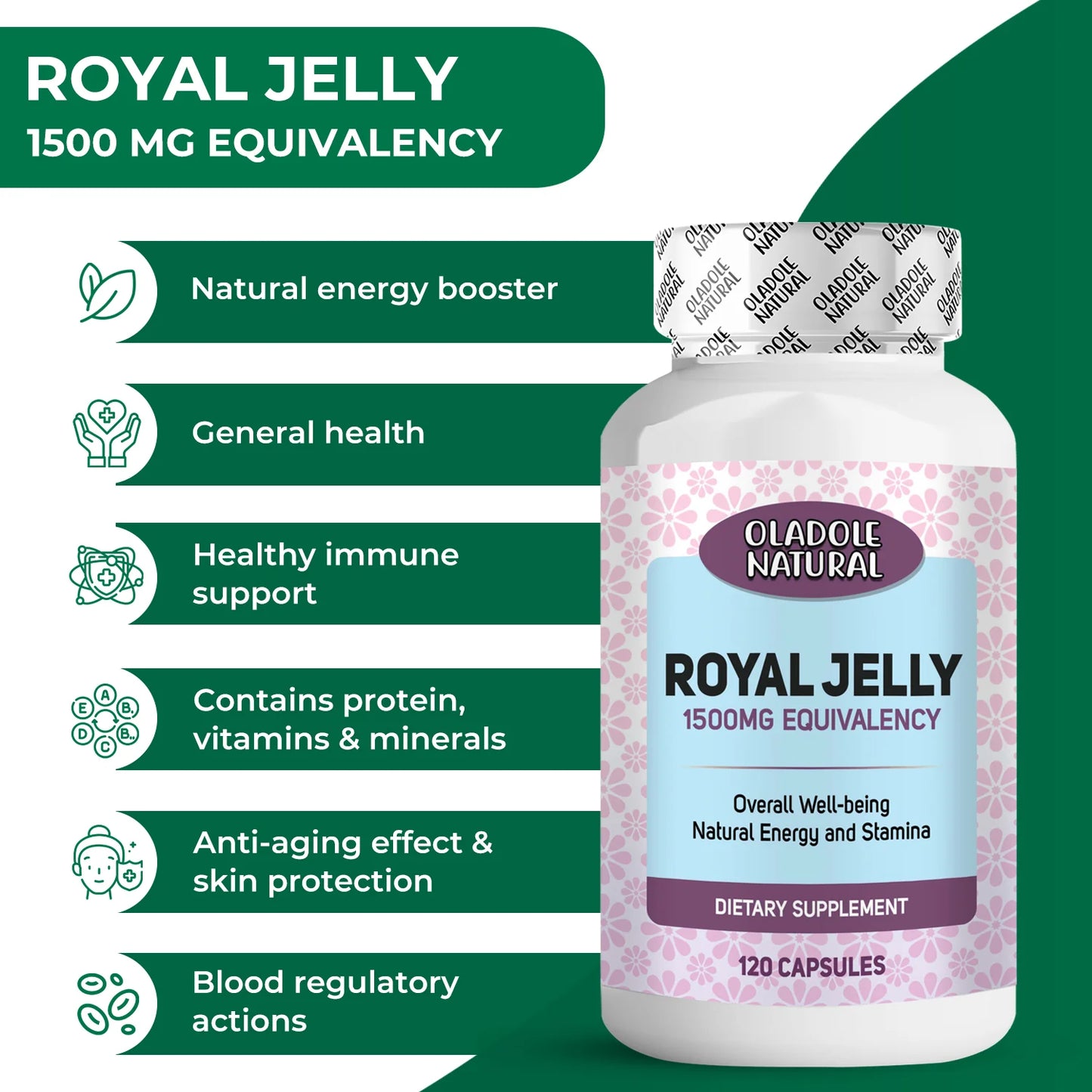 Royal Jelly 1500 mg