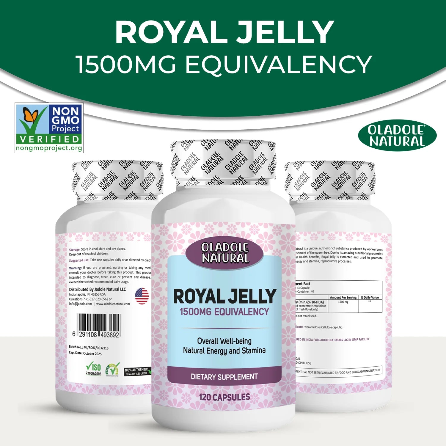 Royal Jelly 1500 mg
