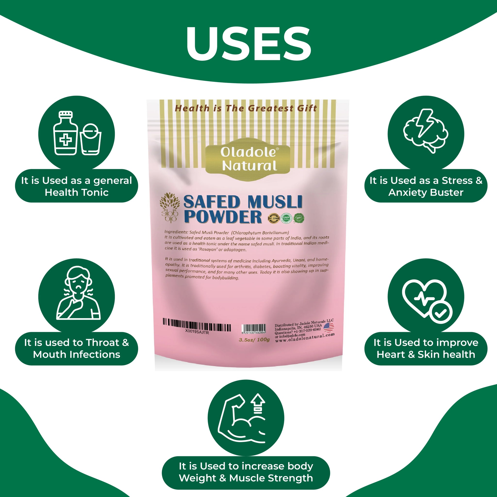 Safed Musli Powder 100 g
