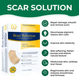 Scar Solution Silicone Scar Gel Sheets 8 Count