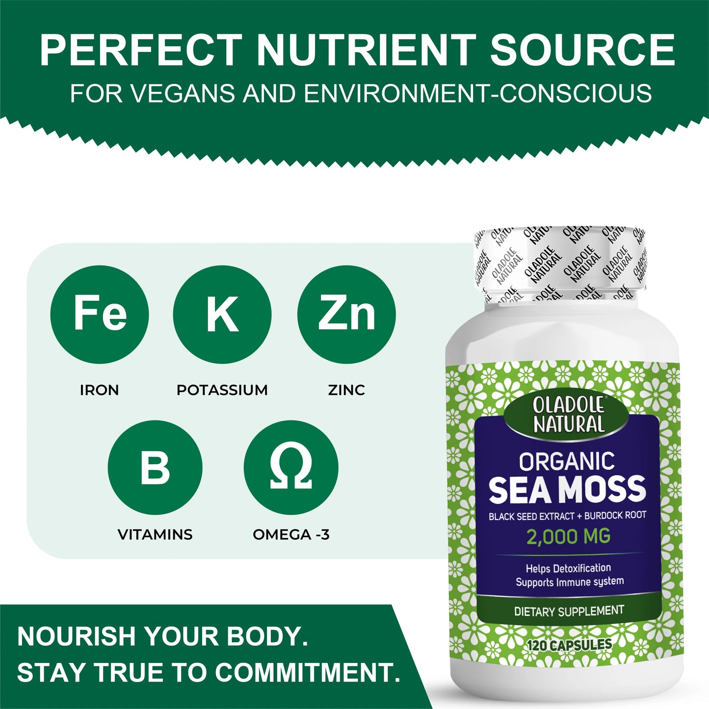 Organic Sea Moss 2000 mg