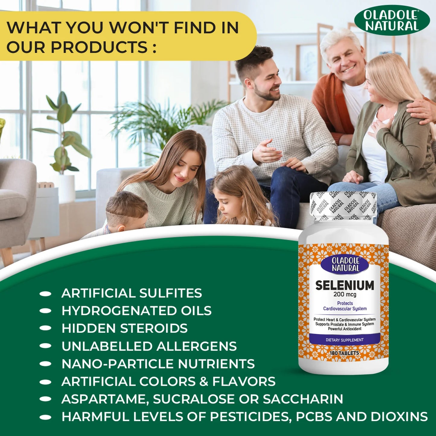 Selenium 200 mcg 