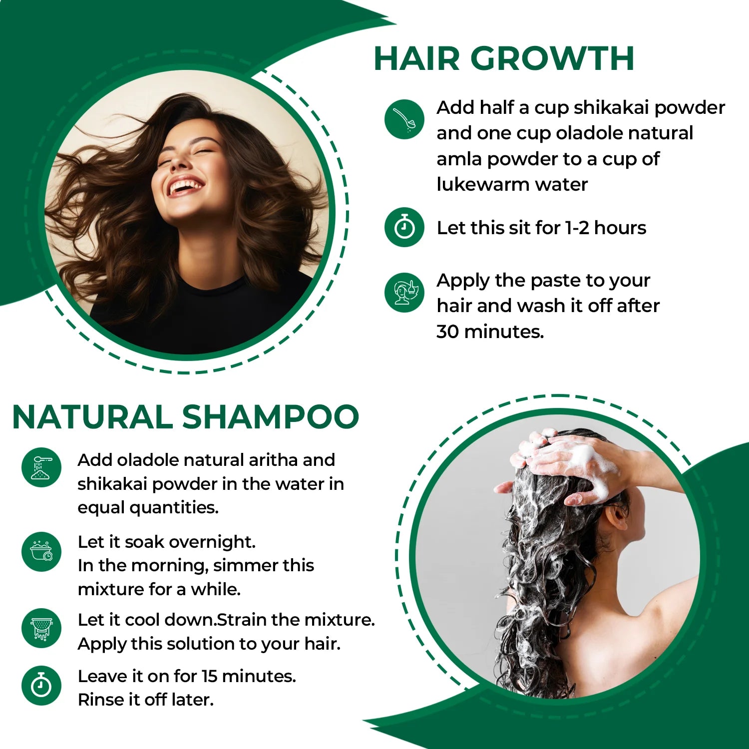 Organic Shikakai Powder Hair Care 100 g