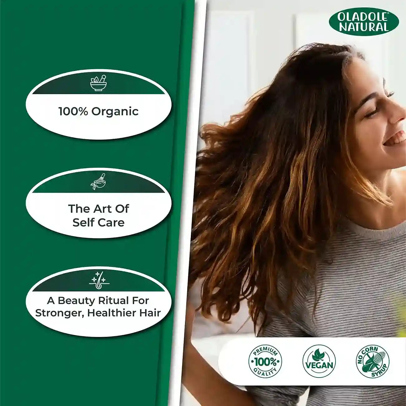 Organic Natural Sidr Powder for Hair & Skin 300 g