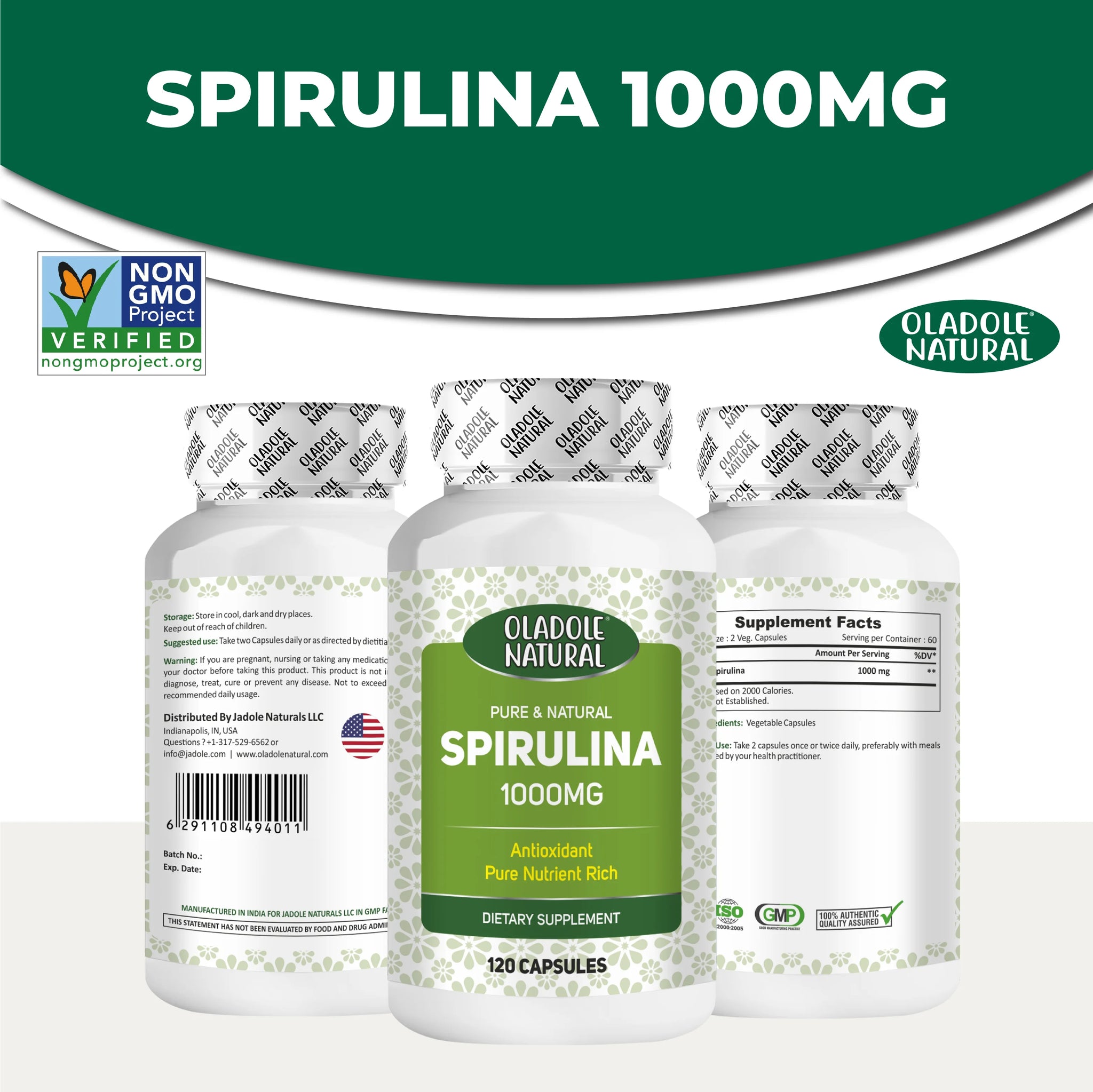 Spirulina 1000 mg