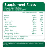 Sunflower Lecithin 2400 mg