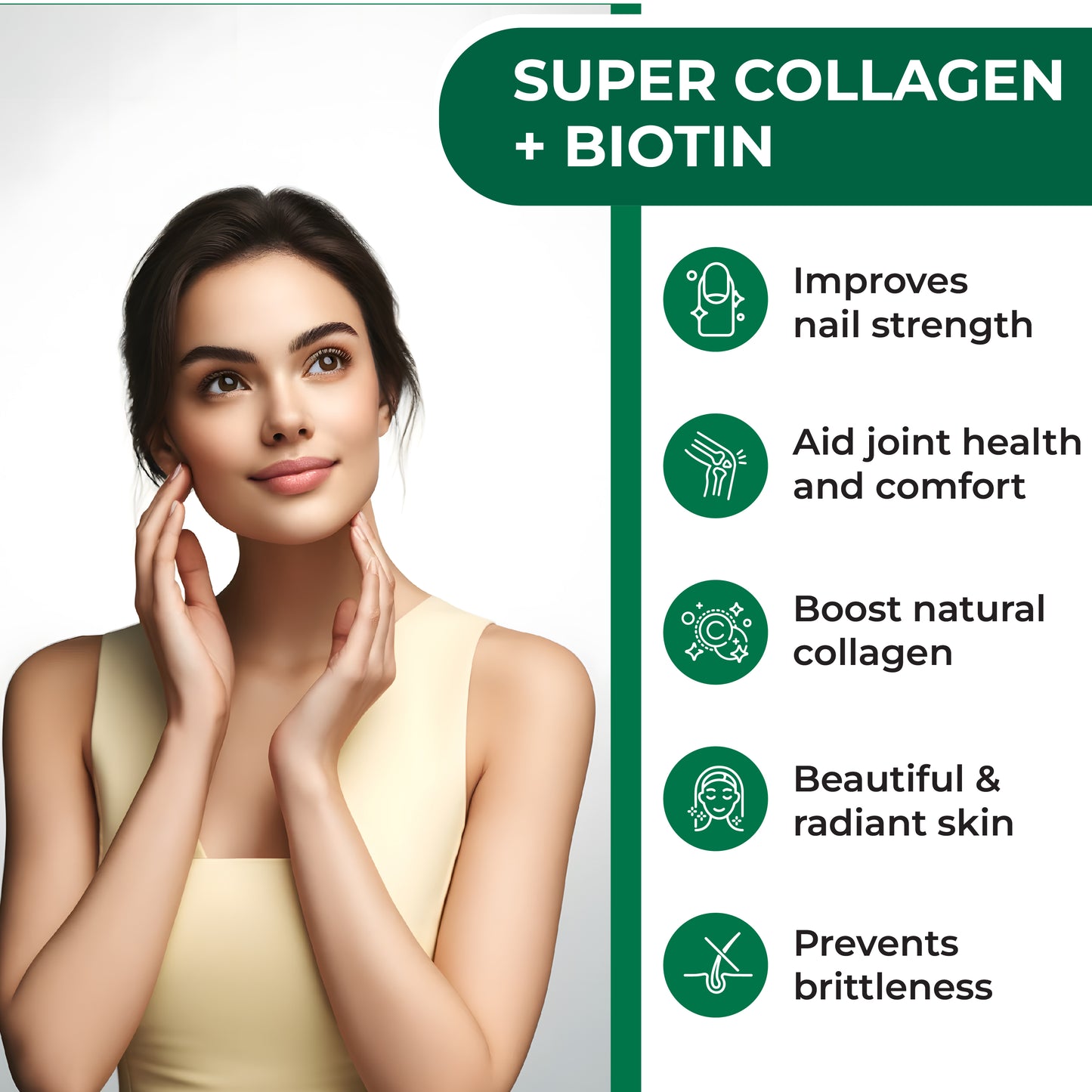 Super Collagen + Biotin - 270 Tablets