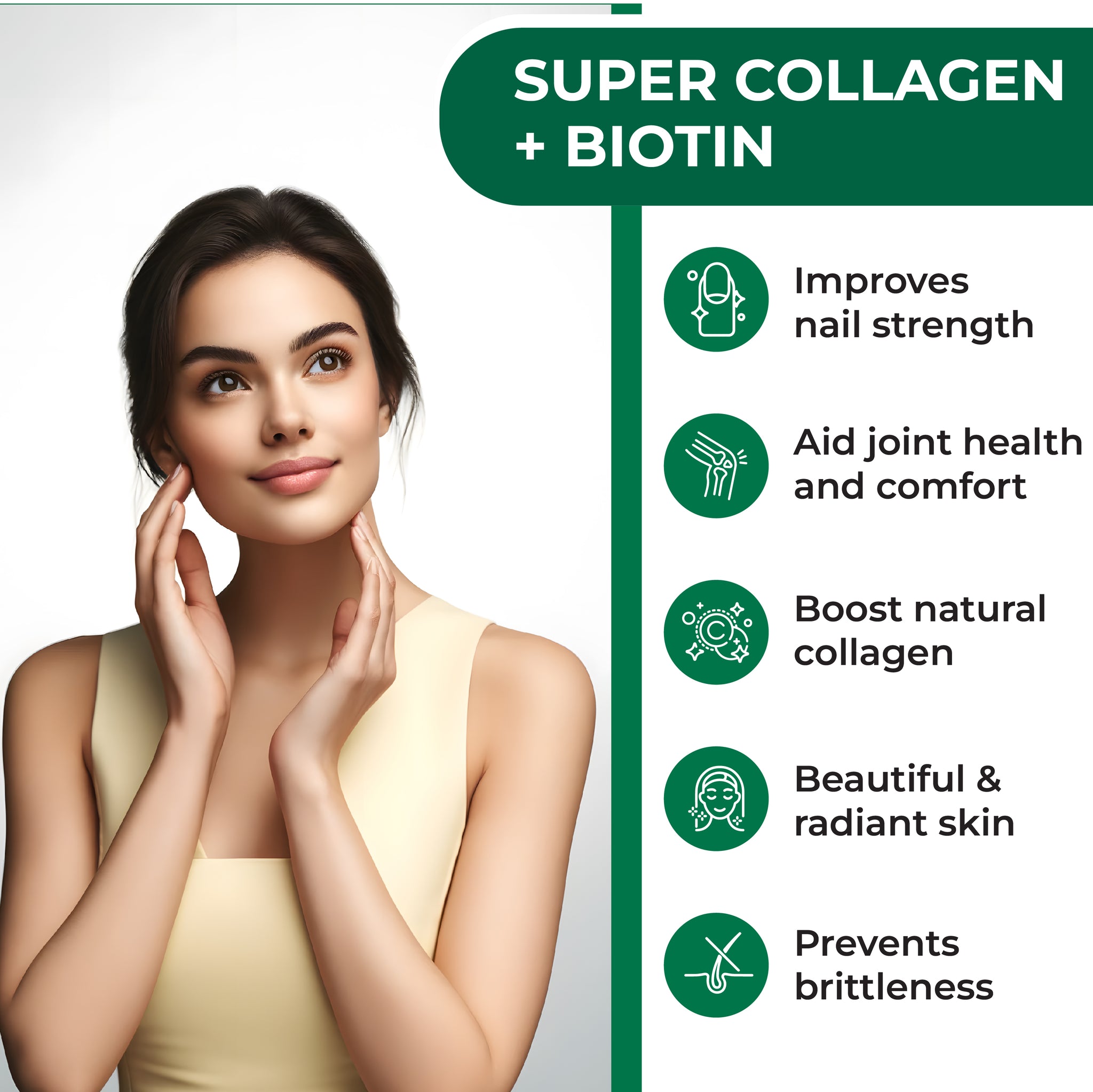Super Collagen + Biotin - 270 Tablets