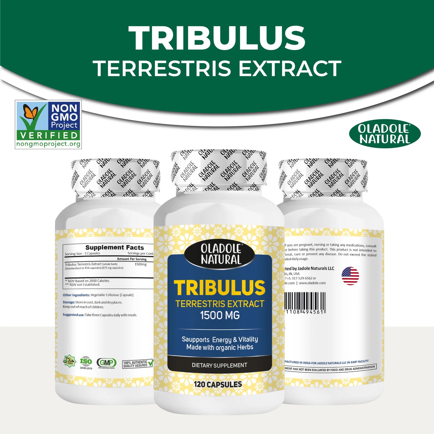 Tribulus Terrestris Extract Capsules 