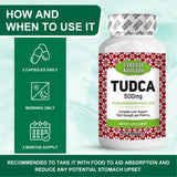 TUDCA Tauroursodeoxycholic Acid 500 mg