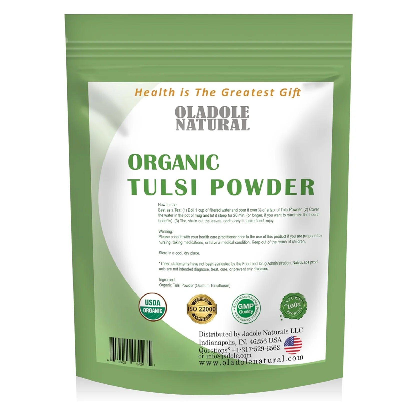 Organic Tulsi Powder 100 g