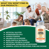 Turmeric Curcumin Complex 2265 mg - 120 Capsules