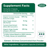 Turmeric Curcumin Complex 2265 mg - 120 Capsules