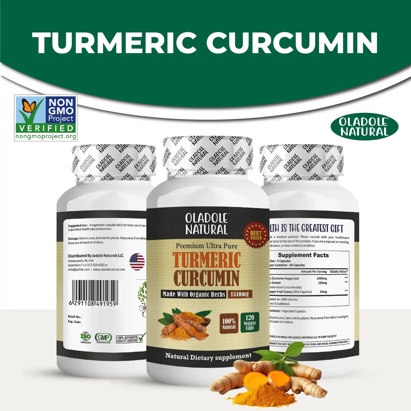 Turmeric Curcumin 1510 mg