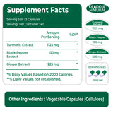 Turmeric & Ginger With Piperine 1500 mg