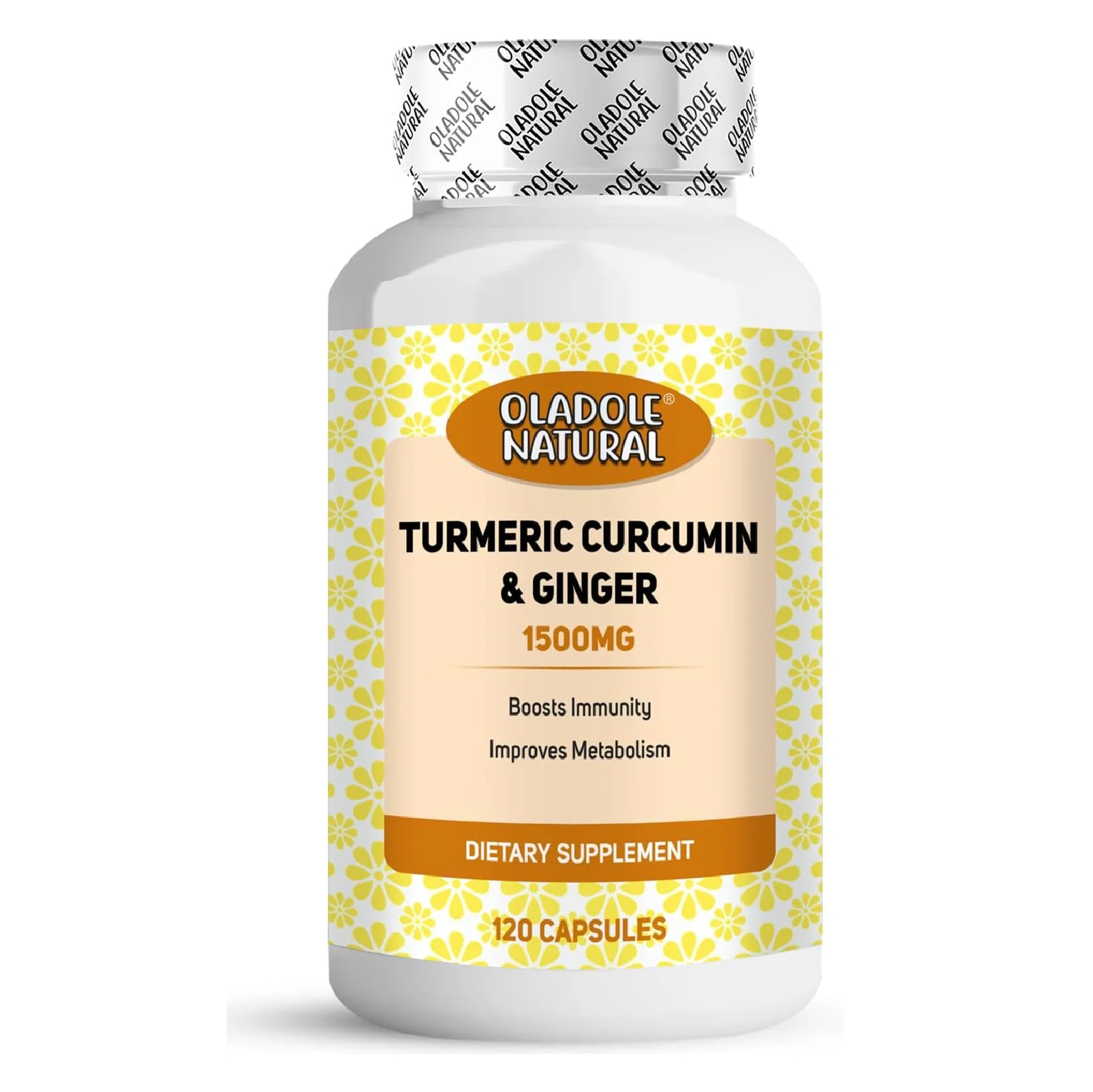 Turmeric & Ginger With Piperine 1500 mg