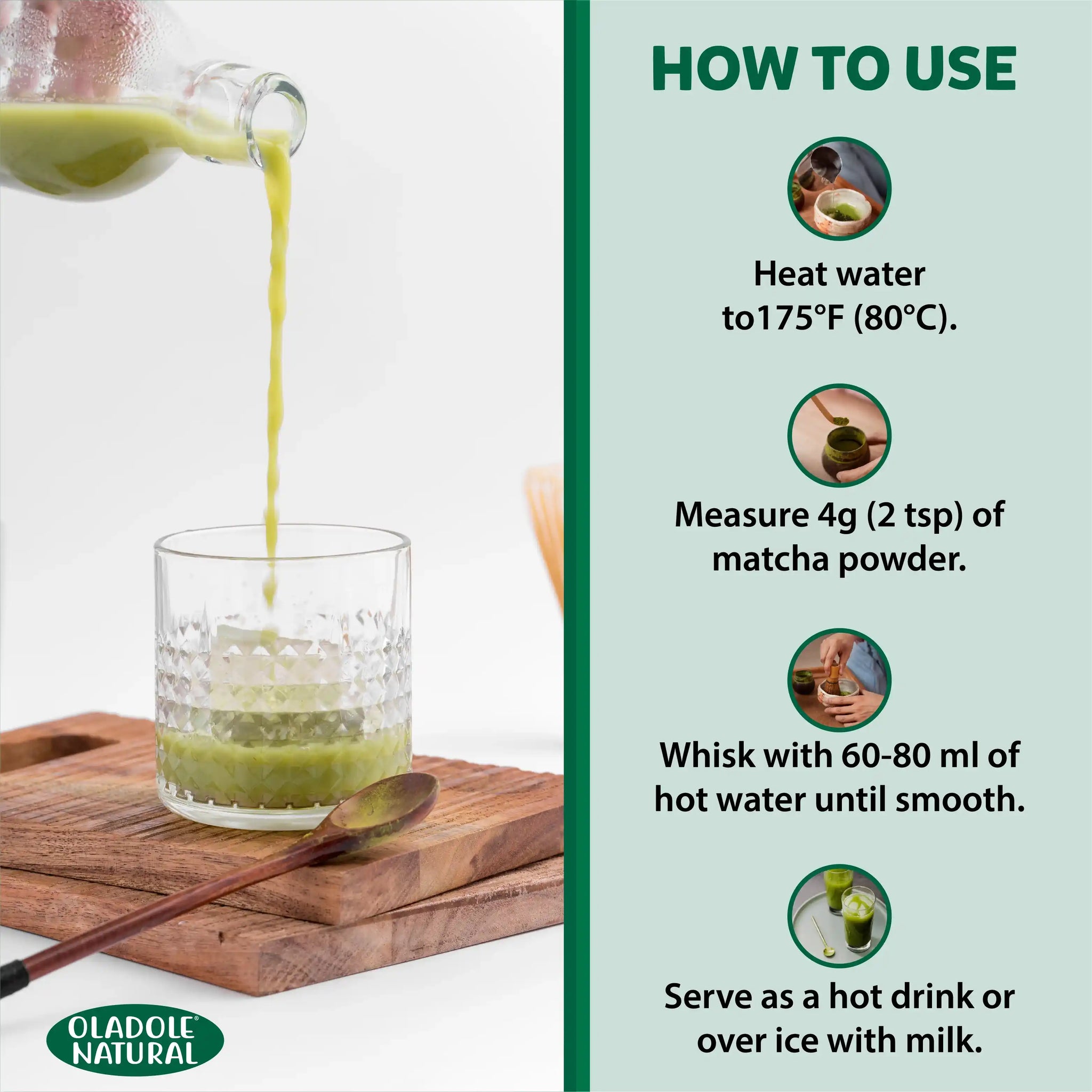 Vanilla Matcha Green Tea Powder 50 g