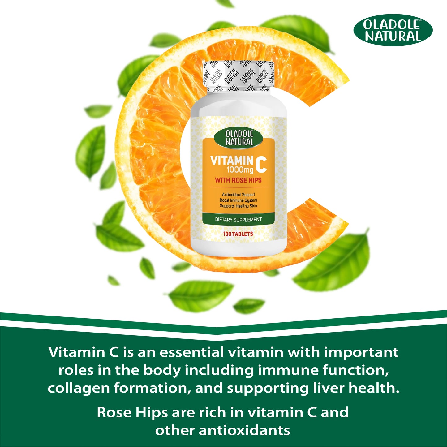 Vitamin C 1000 mg with Rose Hips  