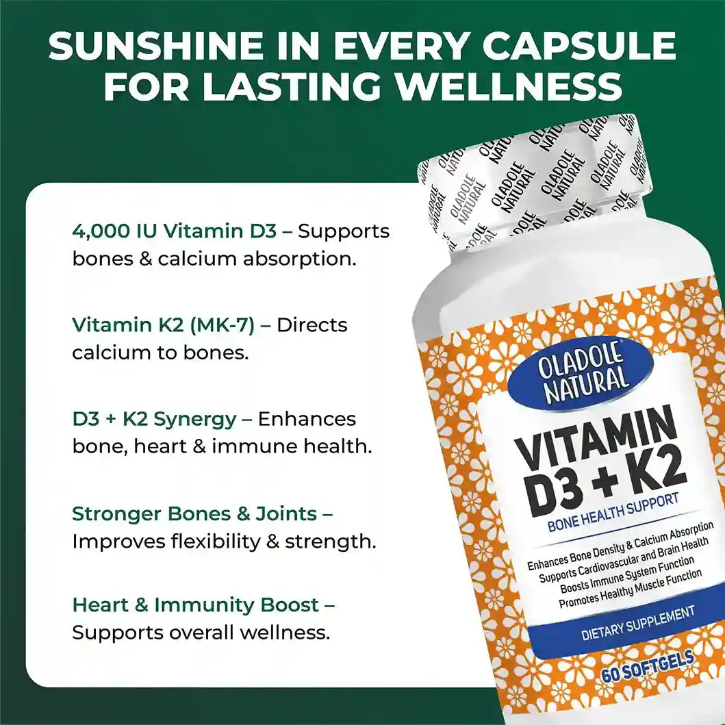 Vitamin D3 4000 IU + K2  