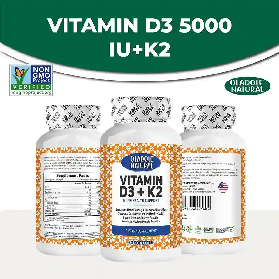 Vitamin D3 4000 IU + K2  