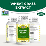 Wheat Grass 1500 mg - 120 Capsules