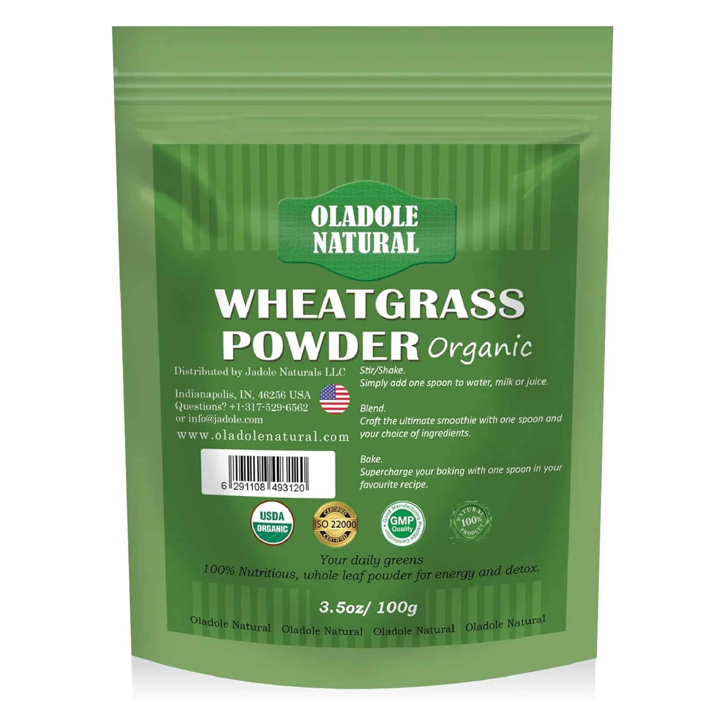 Organic Wheat Grass Powder 100 g