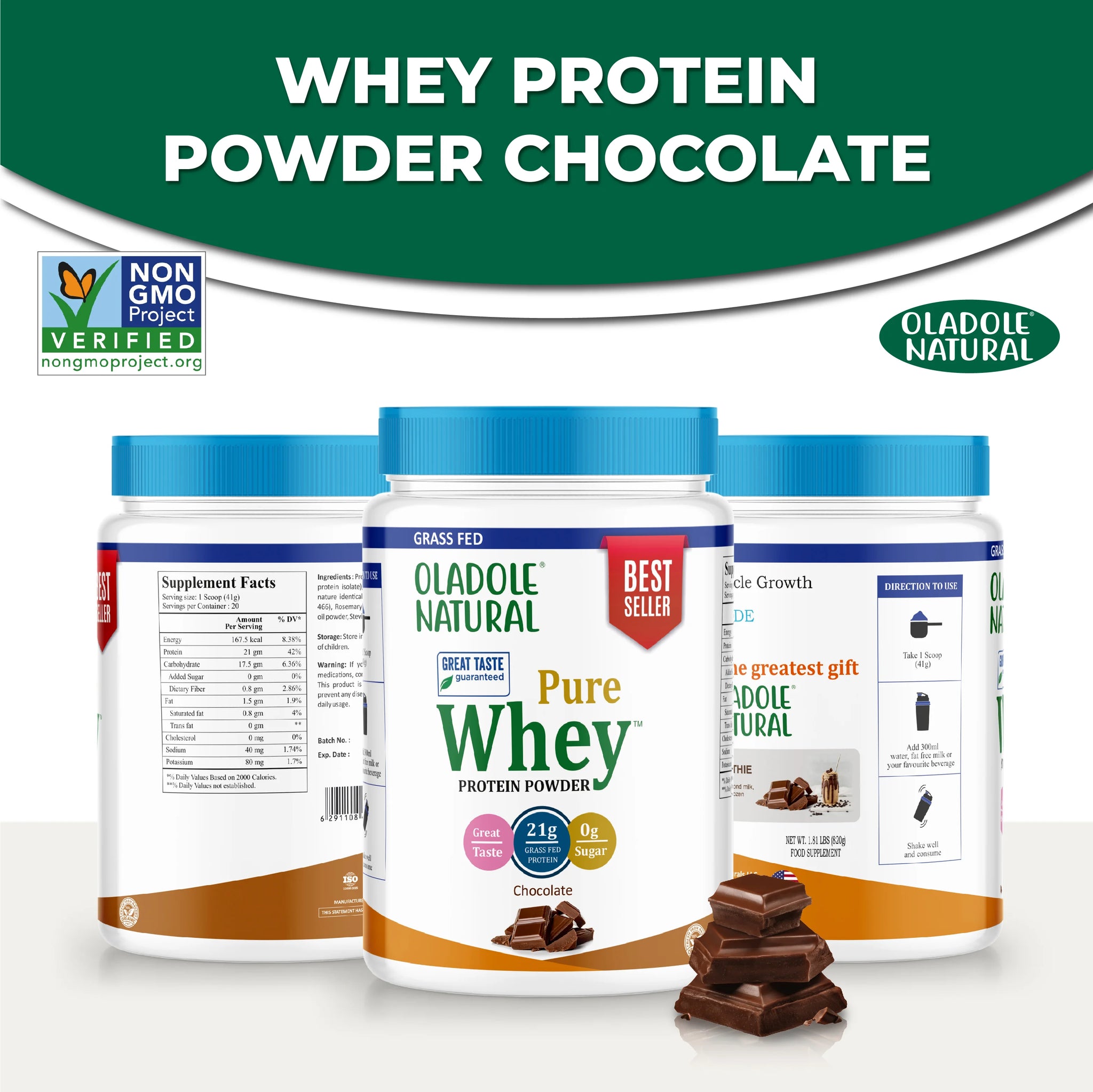 Whey Protein Powder 820 g