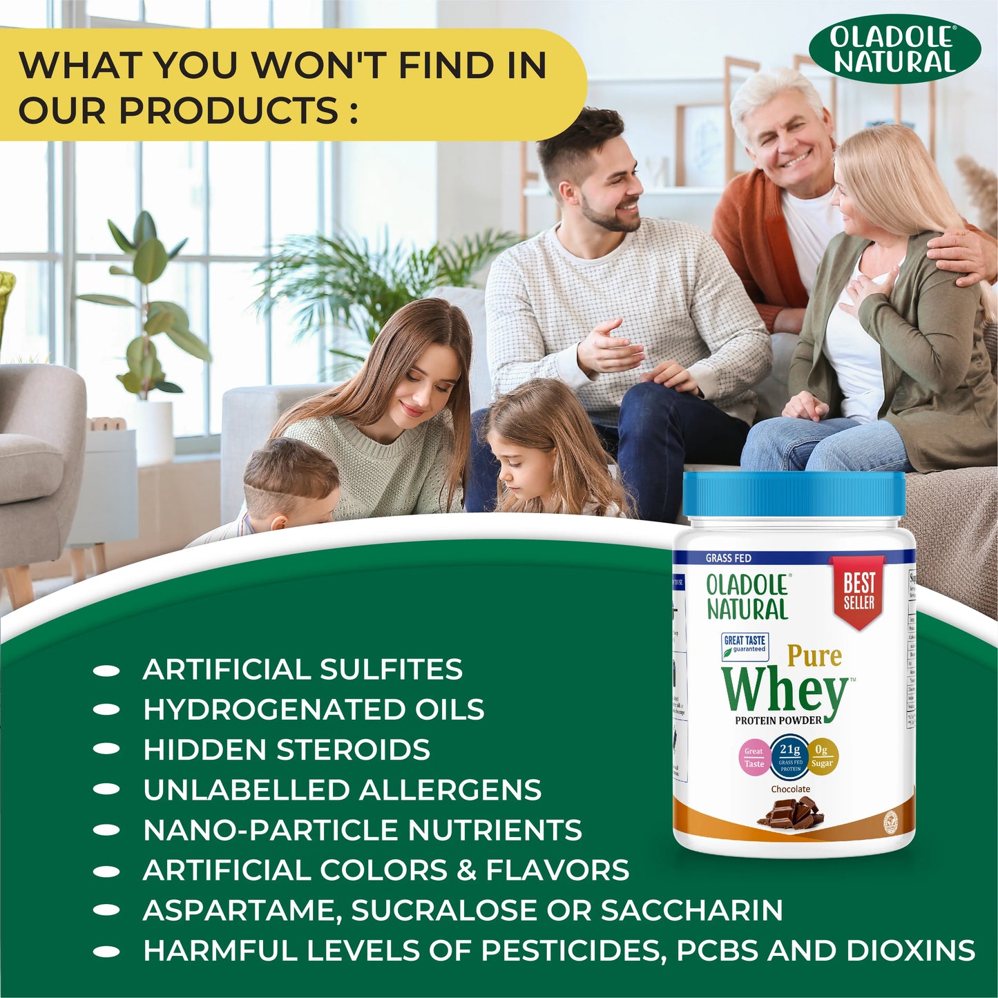 Whey Protein Powder 820 g