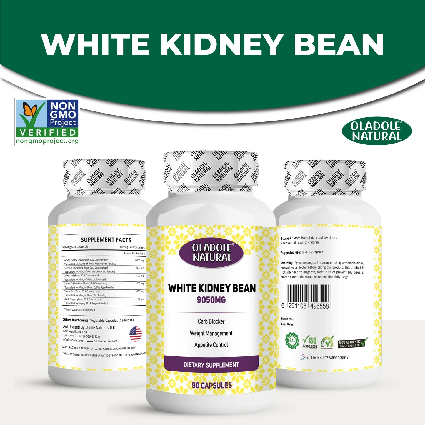 White Kidney Bean 9050 mg 