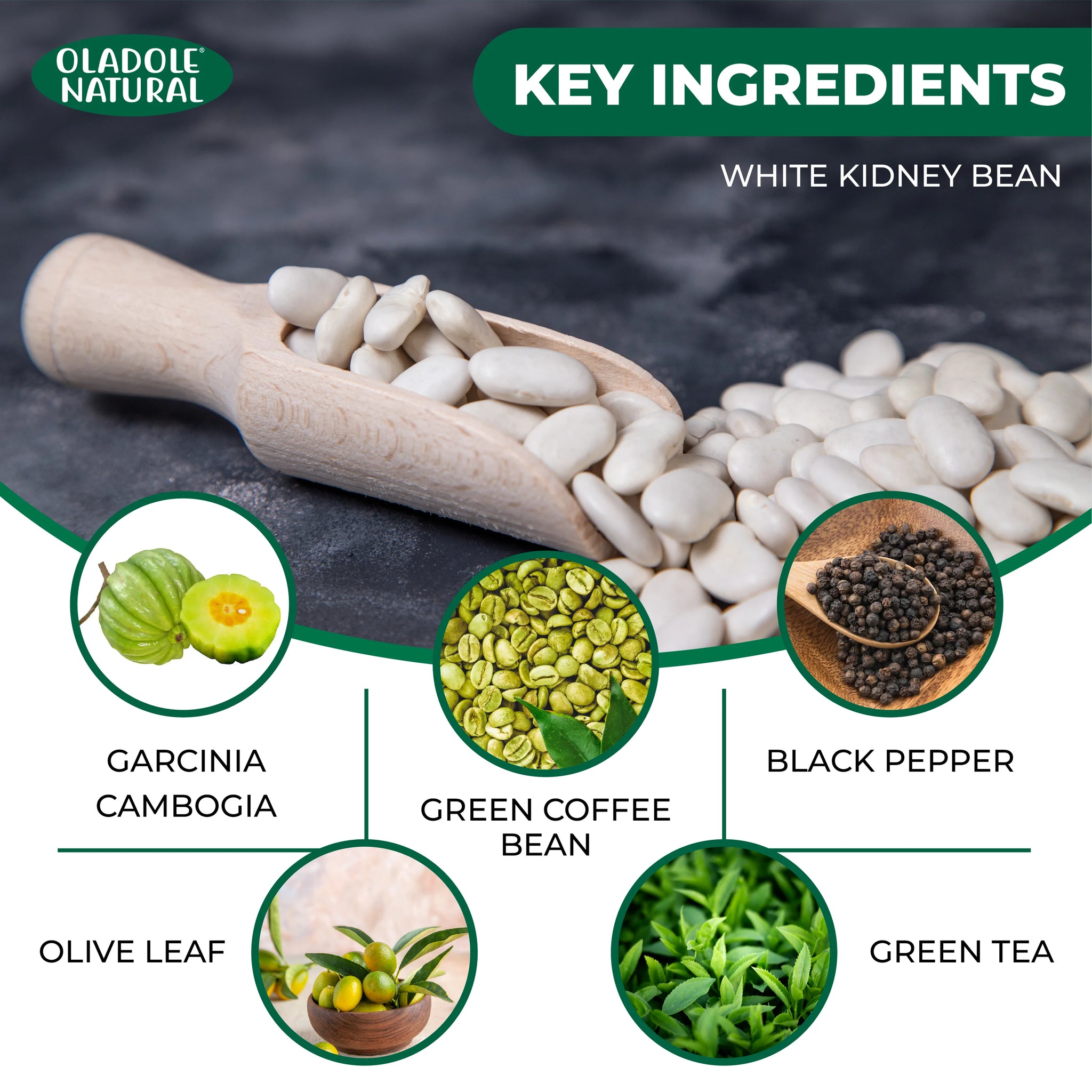 White Kidney Bean 9050 mg 